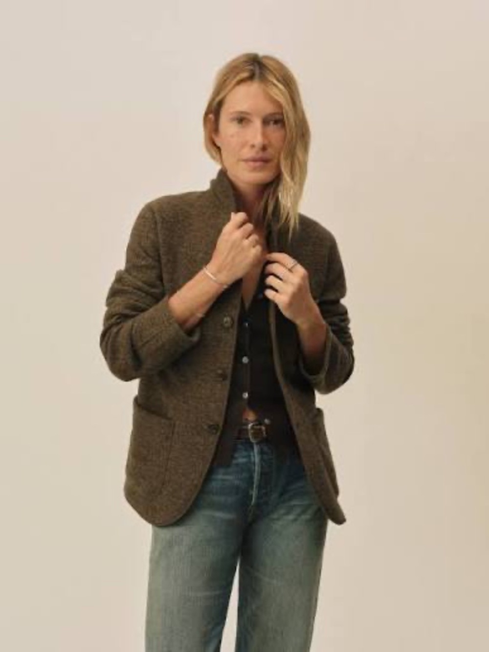 Felted Buck Mason chore coat